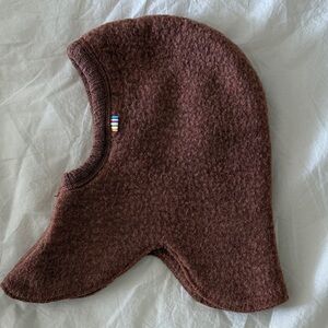 Warm Brown Kids Balaclava